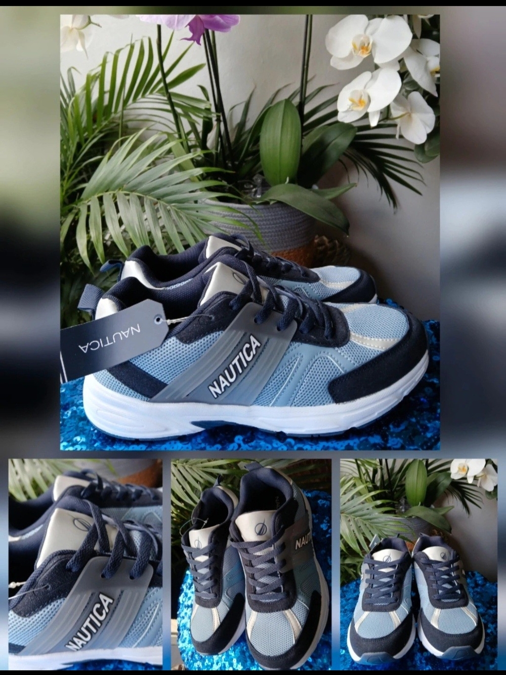 🔥NWT Nautica Athletic Stylish Sneakers Size 10